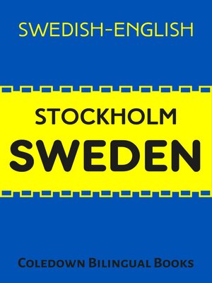 cover image of Stockholm Sweden